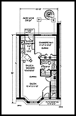 Plan du rez de chauss�