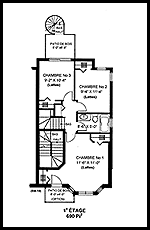 Plan de l'�tage no 1