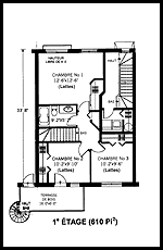 Plan de la mezzanine