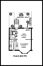 Plan du rez de chauss�